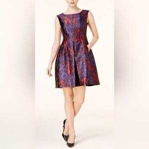NWT Ann Klein Jacquard dress